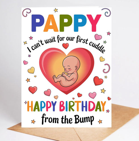 Moonlit93 Pappy - I Can't Wait For Our First Cuddle Happy Birthday From