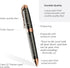 Inkstone Proverbs 3:5 Engraved Gift Pen - Trust in the Lord with All Your Heart, Inspirational Christian Gift