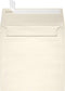 LUXPaper Square Invitation Envelopes | 6 1/4" x 6 1/4" | Champagne Metallic | Peel & Press | 81lb. Text | 50 Qty