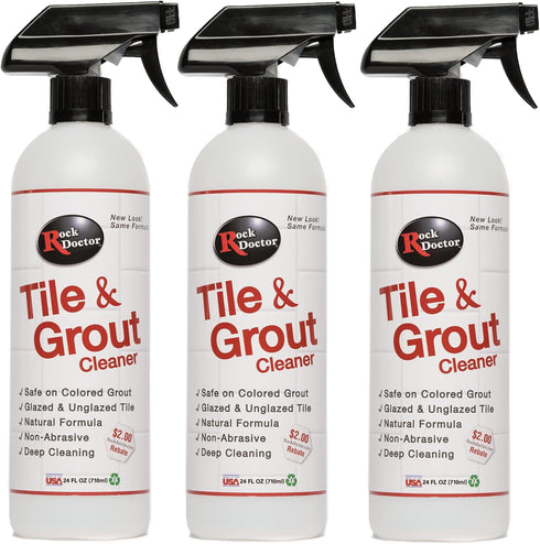 Rock Doctor Natural Tile and Grout Cleaner, Remove Stains Dirt, Oil, and