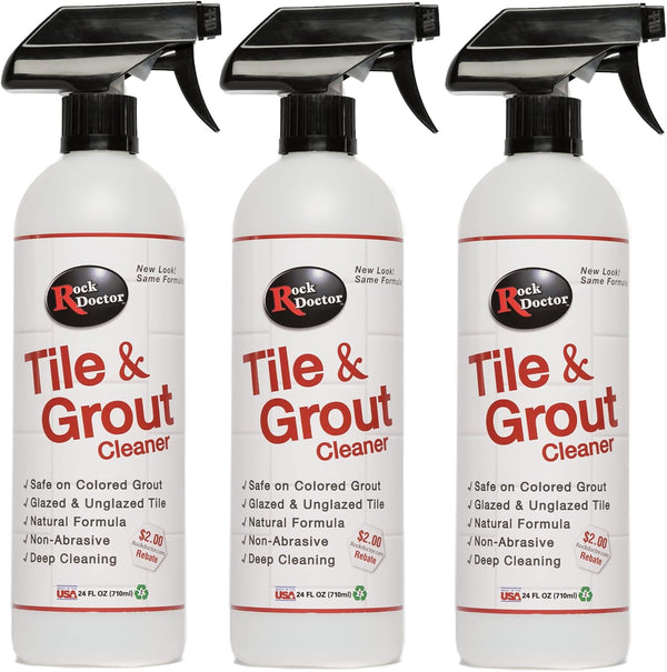Rock Doctor Natural Tile and Grout Cleaner, Remove Stains Dirt, Oil, and