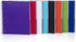 Mintra Office Durable Spiral Notebooks - 5 Subject, Red, Wide Ruled, 200 Sheets, Poly Pockets, Moisture Resistant Cover