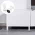 2pcs 12-18cm Adjustable Metal Furniture Legs Cabinet Levelers Extendable Sofa Couch Support Feet for Bed Tv Stand White