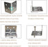 Evadow 40Pcs 1.2 1.2 1.5 90 Stainless Steel Corner Braces, x x Small Corner Bracket for Wood Furniture, Sliver Degree L