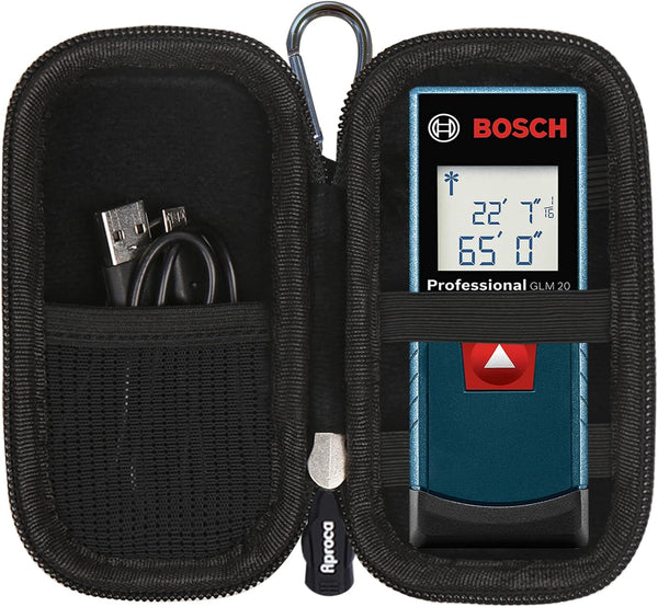 Aproca Hard Carry Travel Case for Bosch GLM 20 Compact Blaze 65' Laser Distance Measure