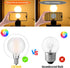 G16.5 Bulb 40w 4W Bulb,Dimmable E12 Bulb,Round Bulbs 2700K 400LM,Pack 6 LED Light Equal Type G Frosted Globe Candelabra