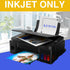 JINGZHAN 8.5" 11" 12 5 Printable Magnetic Paper Non-Adhesive, x Mil for Inkjet Printer & DIY Crafts, Sheets