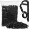 Marsui 500 Pieces Christmas Light Clips Outdoor Gutter Hooks Plastic Seasonal Weatherproof