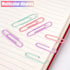 Macaron Colored Paper Clips, 300pcs Large 2" Jumbo Paper Clips for Office Supplies