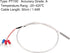 uxcell PT100 RTD Temperature Sensor Probe 3 Wires Cable Thermocouple Stainless Steel 50cm(1.64ft) (Temperature Rang: -50 to 200C) by uxcell
