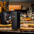 CHENGU 20 Packs 11 4.7 0.08 Inch Restaurant Check Presenters Guest Check Card Holder Black with Gold Thank You Imprint