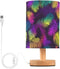 ALAZA Colorful Tropical Palm Leaves Bedside Table Lamp for Bedroom Living Room