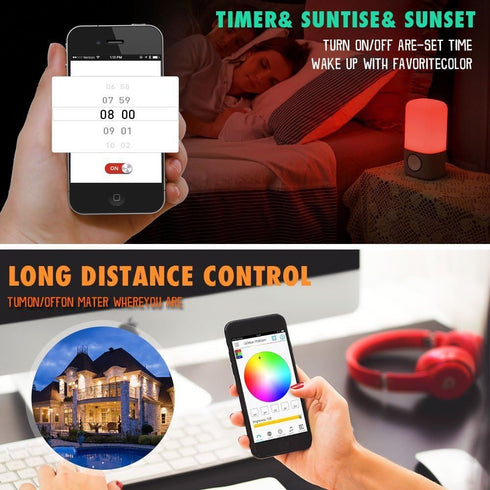 4-Pin 3535 5050 2835 iNextStation Smart RGB WiFi LED Controller Output Compatible with Alexa/Google Home