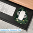 Rimilak Small Mouse Pad, 6 x 7 Inch Irregular Mini with Non-Slip Rubber Base, Waterproof for Laptop, Cute Elephant