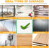 White Board Wallpaper 24” x 40” Dry Erase Sticker, Peel and Stick Self Adhesive Chalkboard Contact Paper for Home Office