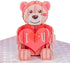 Paper Love 3D Teddy Bear Pop Up Card, Gift for Birthday, Mothers Day, Wedding, Anniversary, 5" x 7"