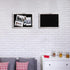 Black Felt Bulletin Board with Wood Frame, Pin Board Vision Board for Office Home Kitchen School (14.2x10.2)