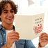XIHIRCD Funny Thank You Cards, Cheering Appreciation Card with Envelope Creative Paper Celebration for Teachers Bosses