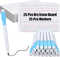 Lined Dry Erase Board Classroom with Markers - 9 x 12" Double Sided Whiteboard for Student Handwriting Practice (25 Pcs)