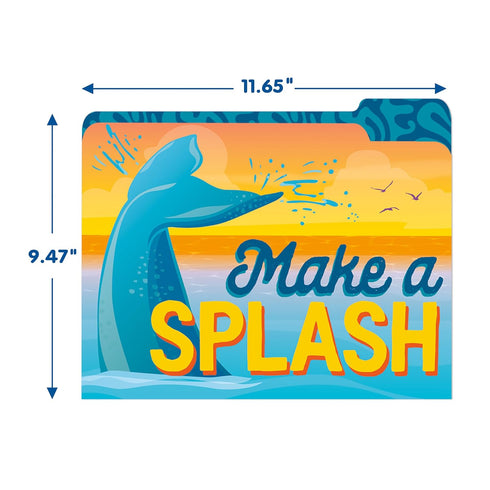 Eureka Seas The Day Student and Teacher File Folders, 9" x 11.5", 4 Pieces