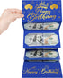 Lemicin Birthday Money Holder Envelopes for Cash Gift Surprise Blue Gold Money Envelopes