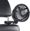 LEMOISTAR Battery Operated USB Car Fan, Electric Cooling Fan, 4 Speed,360 Degree