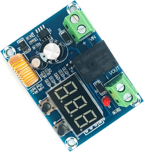 12-36V Low Voltage Digital Protector Disconnect Switch, Cut Off Lithium Battery Over Discharge Protection, 2-Pack