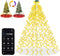 Tosylin Smart Christmas Tree Lights with Ring, 6.56Ft x 16 Lines String 400