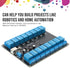 Yoidesu 9-36V 16 Channel Relay Module, USB Controlled Relay Board with 16 SPDT Relays for ON/Off Switching