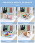Clear Acrylic Sticky Note Holder, Notepad Storage Dispenser for 3 x 3 Inches Sticky Notes, Desk Organizer