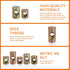 Bnnrjia 77 M6 Set, Hammer Pcs Barrel Nuts, Cross Dowel Joint Nuts, Metric Slotted Barrel Nut Embedded Nut for Bed Crib