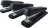 Stapler with 2000 Staples, Metal Full Desk Size, Black, 3-Pack