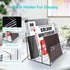 Boloyo Acrylic File Holder, 2PC 3 Sections Clear File Organizer for Home Office School Document Storage