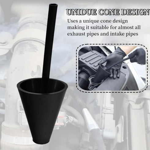 Csttler Smoke Machine Automotive Cone Adapter for Exhaust and Intake Diagnostics,Standard Cone Adapter Diagnostics