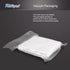 Cleanroom Cloth Wipes 6"x6" (Bag of 150 Pcs) Double Knit 100% Polyester Wipers Lint Free Cloths with Ultra-fine Filaments, Laser Sealed Edge, Class 100 Cloths, Ultra-soft Wipes