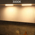 Dimmer, 2 12 Inch Dimmable Counter, Closet. 3000K Litever Plug Under Cabinet Light Kit with Power Adapter, pcs USB LED