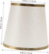 Versatile Clip Lampshade for Table, Wall & Floor Lamps - Soft Light Trim