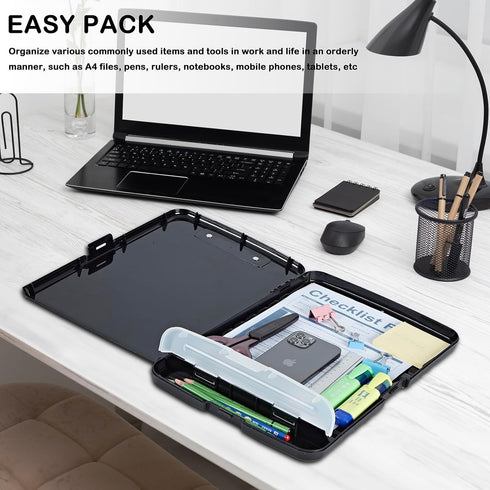 Clipboard with Storage, Nursing Clipboards Folder with Pen Holder for Teacher Nurse, Galloping Horse