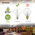 Jslinter G40 LED String Light Bulbs Replacement, 5000K Daylight, 1W (11W Equivalent), Shatterproof E12 Base, Vintage