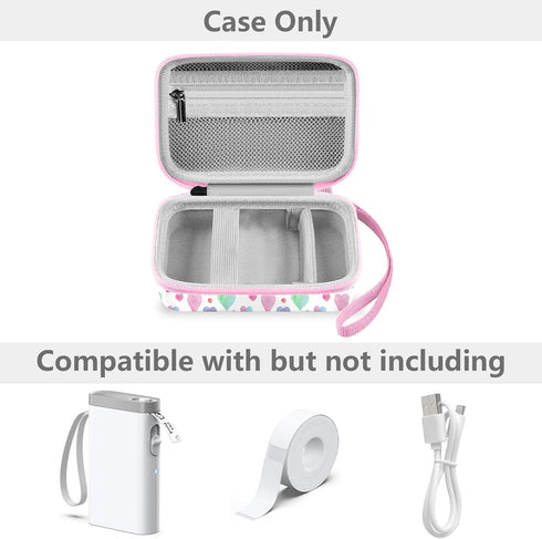 Leayjeen Label Printer Case Compatible with Nelko P21 Bluetooth Label Printer / Phomemo D30 D35