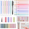 NIGHTNOOK Bible Journaling Kit, Include 12 Bible Highlighters and 6 Pens No Bleed,