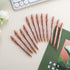 PASISIBICK 12 Pieces Rose Gold Motivational Quotes Snarky Screen Touch Stylus Ballpoint Pens, Black Ink (Rose Gold)