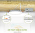 1 Pack 4 Inch 9W 757LM, 5CCT 2700K-5000K CRI90+, Dimmable T24, ASD Baffle Trim Recessed Light, LED Wafer Lights