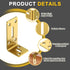 2Pcs 40 80 35mm uxcell Adjustable L-Shape Corner Brace, x x l Corner Brace Slotted Joint Right Angle Bracket