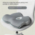 Generic Tailbone (18x16x4in)(Black) Gaming Seat Cushion, Ergonomic Memory Foam Chair Pad for Office & Pro Gaming