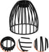 Set 2 Cozy Uonlytech Metal Bird Cage Lampshade of Small Drum Lamp Shades for Table and Floor Lamps with Diy Design Home
