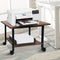 storenization Printer Stand with Storage Shelf, Small Printer Stand for Desk Office Home,