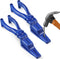 2 Pcs Nail Holder for Hammering - Plastic Pliers for Safe Hammering of Nails, Basic Repair and Woodworking Tool