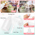 Professional 2PCS 150ML Lash Water Bottle Squeezer, 5oz Tattoo Wash Bottle for Eyelashes, Easy to Carry (Translucent
