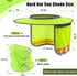 KJX Summer Hardhat Sun Shade, Hard Hat Visor Sun Shade Full Brim with Mesh Cape and Neck Gaiter, Hard Hat Sun Shield
